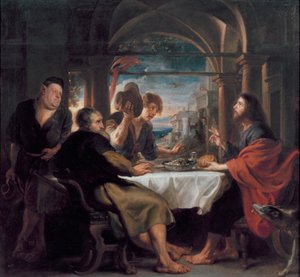 Supper at Emmaus by Peter Paul Rubens