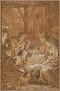 The Adoration of the Shepherds by Peter Paul Rubens