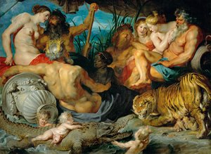 The Four Continents, c.1615 by Peter Paul Rubens