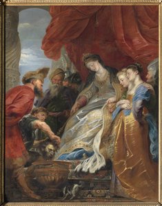 The Queen of the Scythian Thomyris Plunges the Head of Cyrus the Great in a Vase Filled with Blood to Avenge Her Son