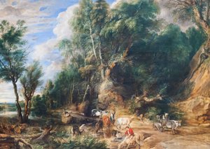The Watering Place by Peter Paul Rubens