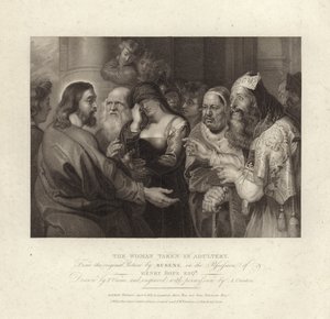 The Woman Taken in Adultery by Peter Paul Rubens