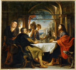 The Dinner at Emmaus by Peter Paul Rubens
