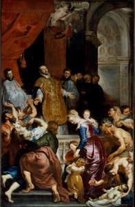 The Miracles of Saint Ignatius of Loyola by Peter Paul Rubens (1577-1640) by Peter Paul Rubens