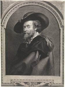 The Painter Peter Paul Rubens (engraving)