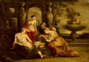 The Finding of Erichthonius by Peter Paul Rubens