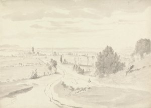 Distant View of a Town by Peter Rashleigh