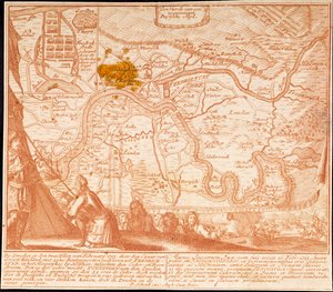 The Conquest of Friedrichstadt on February 12, 1713