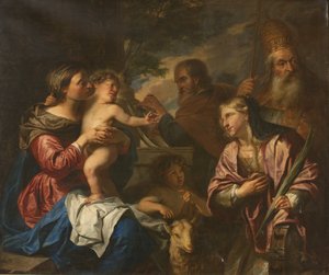The Mystic Marriage of St. Catherine by Peter Thys