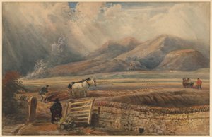 Harrowing--View Near the Cross Fells by Peter de Wint