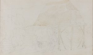 Rough Sketch for Harvest Time by Peter de Wint