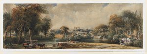 View of Exeter from across the Exe by Peter de Wint