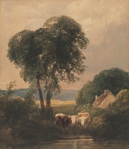 Welsh Landscape with Cattle