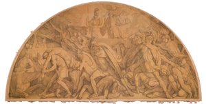 The Battle for the Body of Patroclus by Peter von Cornelius