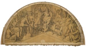 The Ascension of Heracles to Olympus by Peter von Cornelius