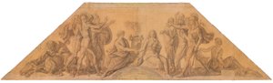 The Marriage of Menelaus and Helen by Peter von Cornelius