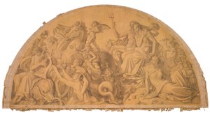 The Water World Listens to the Lyre Play of Arion by Peter von Cornelius
