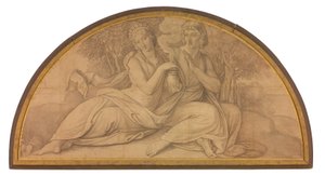 Epimetheus and Pandora by Peter von Cornelius
