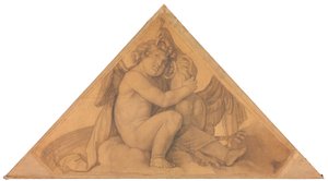 Eros with the Peacock by Peter von Cornelius