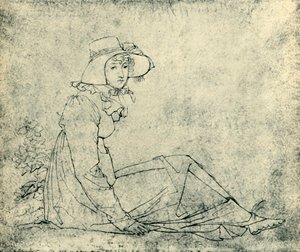 Portrait of Elizabeth Malß by Peter von Cornelius