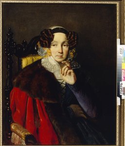 Portrait of M.I. Zhadimirovskaya.