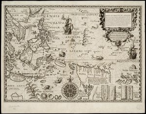 Moluccas Islands, famous for their abundance of spices distributed worldwide