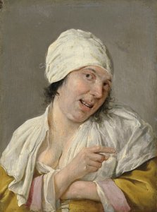 Sight: A Young Woman Pointing (from the series Personifications of the Five Senses)