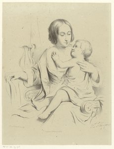 Mother with Child on Lap