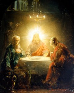 Christ breaking Bread