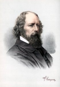 Alfred Tennyson, 1st Baron Tennyson, English Poet by Petter and Galpin Cassell