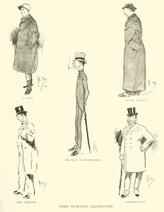 Cartoon by Phil May, from the 1890s by Phil May