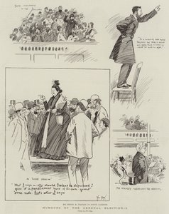 Humours of the General Election by Phil May