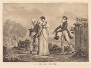The Young Woman by Philibert-Louis Debucourt