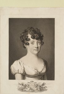 Madame St. Aubin by Philibert-Louis Debucourt