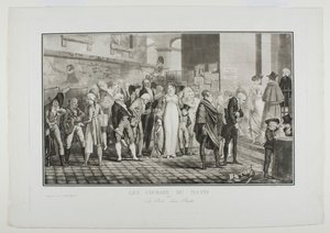 Morning Errands, or the Rich Man’s Door by Philibert-Louis Debucourt
