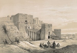 The Citadel of Aleppo by Philibert Joseph Girault de Prangey