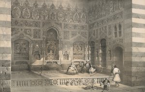 An Iwan in Damascus by Philibert Joseph Girault de Prangey