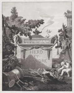 Frontispiece to Hero and Leander, 1801 by Philibert Louis Debucourt
