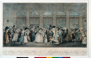 Walk Through the Gallery of the Royal Palace in 1787