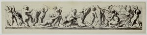 Rysbrack, A Design for a Frieze by Philip Henry Delamotte
