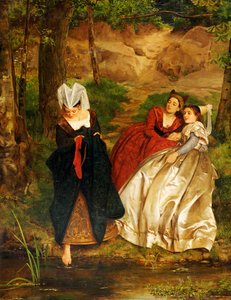 At the Stream by Philip Hermogenes Calderon