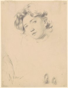 Study of a Girl by Philip Leslie Hale