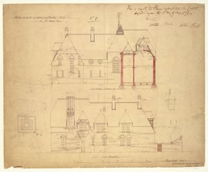 Elevations for The Red House, Bexley Heath