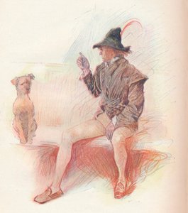 Launce and His Dog