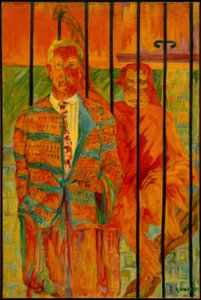 Self-Portrait with Orangutan