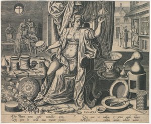 Panacea, 1574 by Philipp Galle