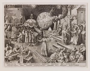 Temperance from The Seven Virtues by Philipp Galle