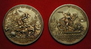 Medal Commemorating the Battle of La Hogue in 1692