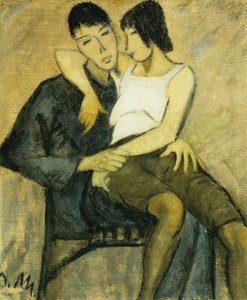 Seated Couple