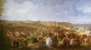 Napoleon at a Camp in Boulogne Distributing the Cross of the Legion of Honour, 16th August, 1804 by Philippe Auguste Hennequin
